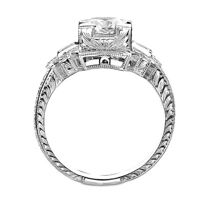 International Diamond Center Rings Jolie Designs Round Diamond Vintage Engagement Ring 22 CTW International Diamond Center Rings Jolie Designs Round Diamond Vintage Engagement Ring 22 CTW