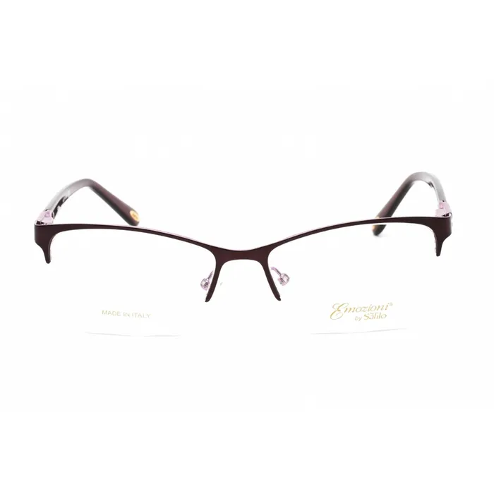 Bracelets Emozioni Emozioni Womens Eyeglasses Plum Lilc Stainless Steel Cat Eye Frame 4379 0OQ5 00