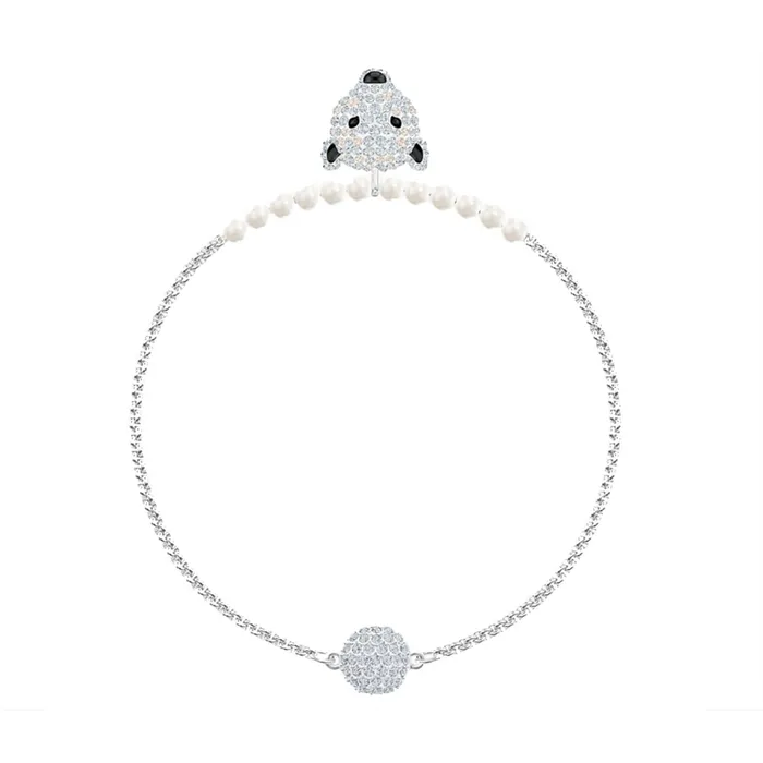 Bracelets Swarovski Swarovski Womens Bracelet Polar Bestiary Rhodium Plated White Pearls 5493706 Bracelets Swarovski Swarovski Womens Bracelet Polar Bestiary Rhodium Plated White Pearls 5493706