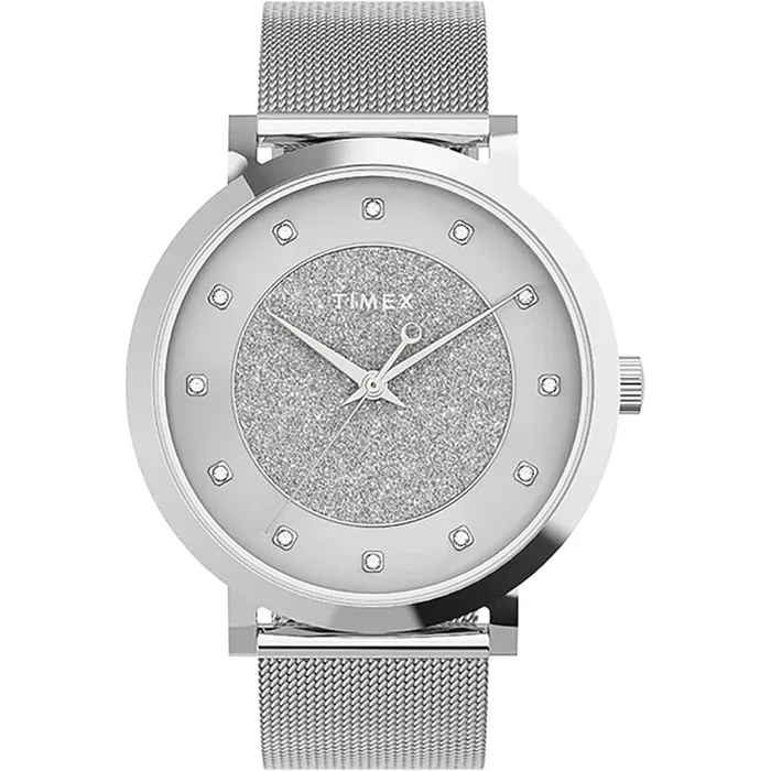 Bracelets Timex Timex Womens Watch Celestial Opulence Silver Tone Dial Steel Bracelet TW2U67000 Bracelets Timex Timex Womens Watch Celestial Opulence Silver Tone Dial Steel Bracelet TW2U67000
