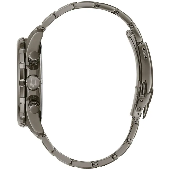 Bulova Bracelets Bulova Mens Chronograph Watch Marine Star Red Dial Grey Bracelet 98B350 Bulova Bracelets Bulova Mens Chronograph Watch Marine Star Red Dial Grey Bracelet 98B350