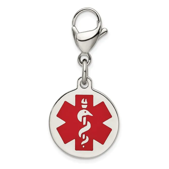 Chisel Bracelets Stainless Steel Medical Jewelry Charm