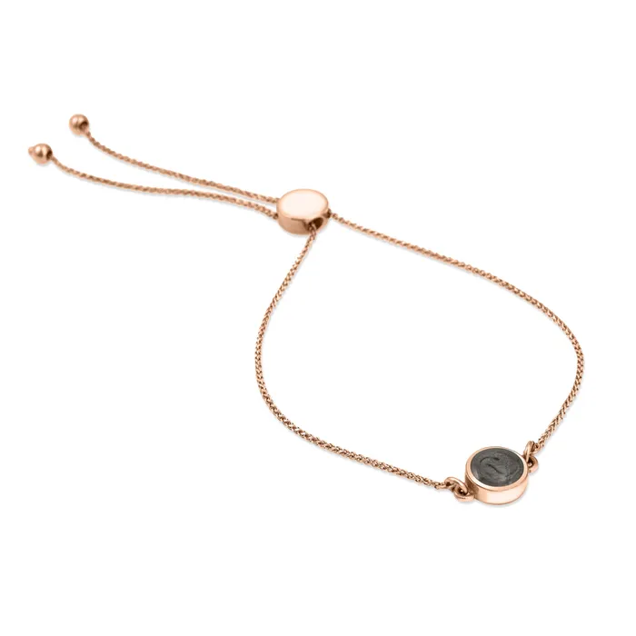 closebymejewelry Bracelets Bolo Chain Cremation Bracelet in 14K Rose Gold