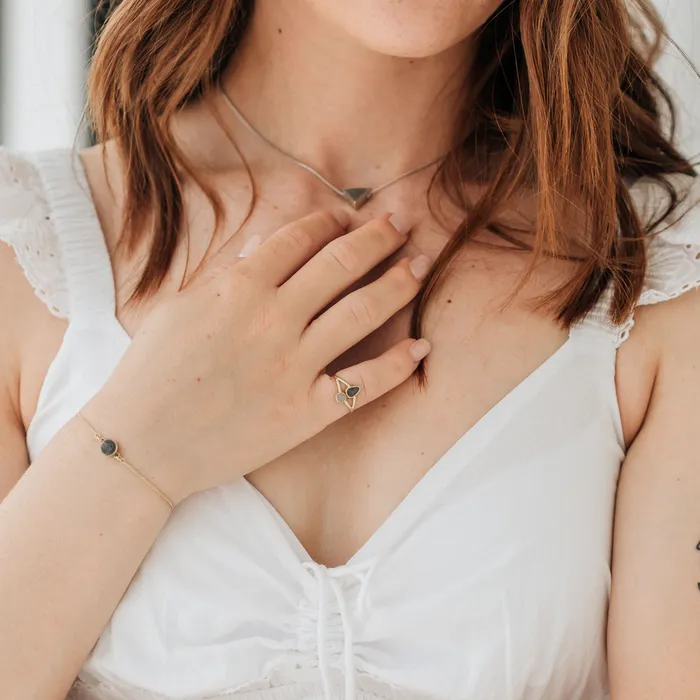 closebymejewelry Bracelets Bolo Chain Cremation Bracelet in 14K Rose Gold