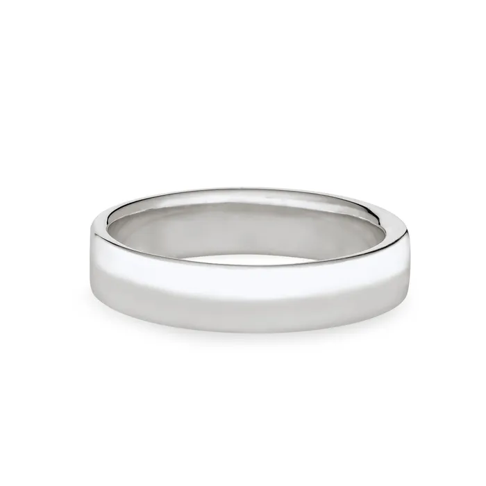 closebymejewelry Rings Simple Band Cremation Ring in Sterling Silver