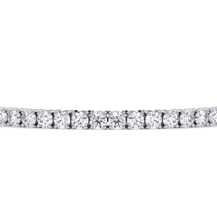 deBebians 7 Carat Lab Grown Diamond Tennis Bracelet Bracelets