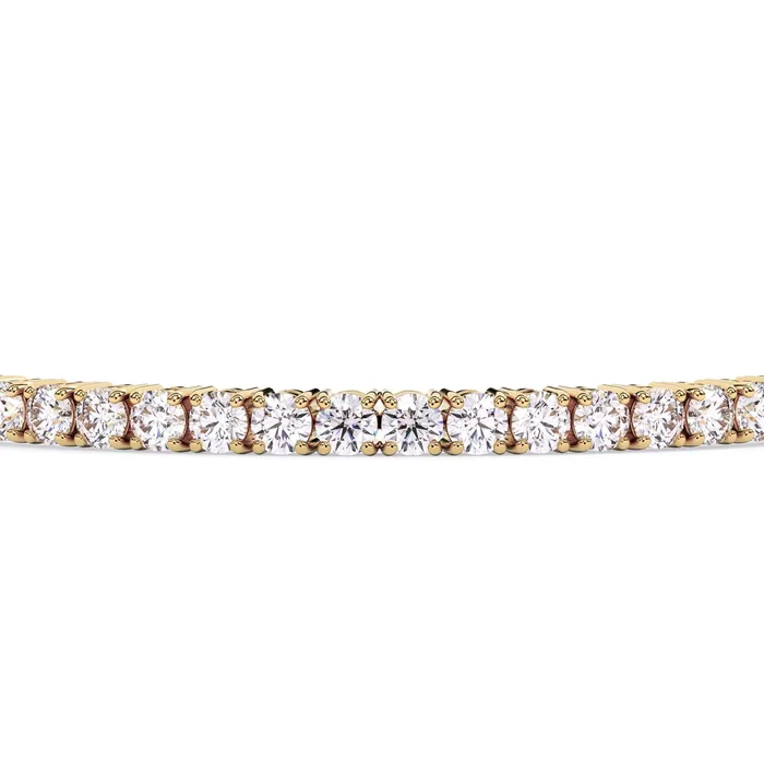 deBebians 7 Carat Lab Grown Diamond Tennis Bracelet Bracelets