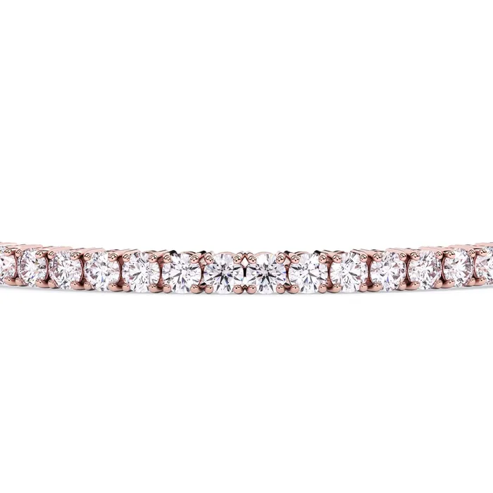 deBebians 7 Carat Lab Grown Diamond Tennis Bracelet Bracelets