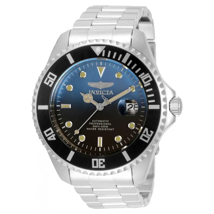 Invicta Bracelets Invicta Mens Automatic Watch Pro Diver Dark Blue and Blue Dial Bracelet 35857 Invicta Bracelets Invicta Mens Automatic Watch Pro Diver Dark Blue and Blue Dial Bracelet 35857