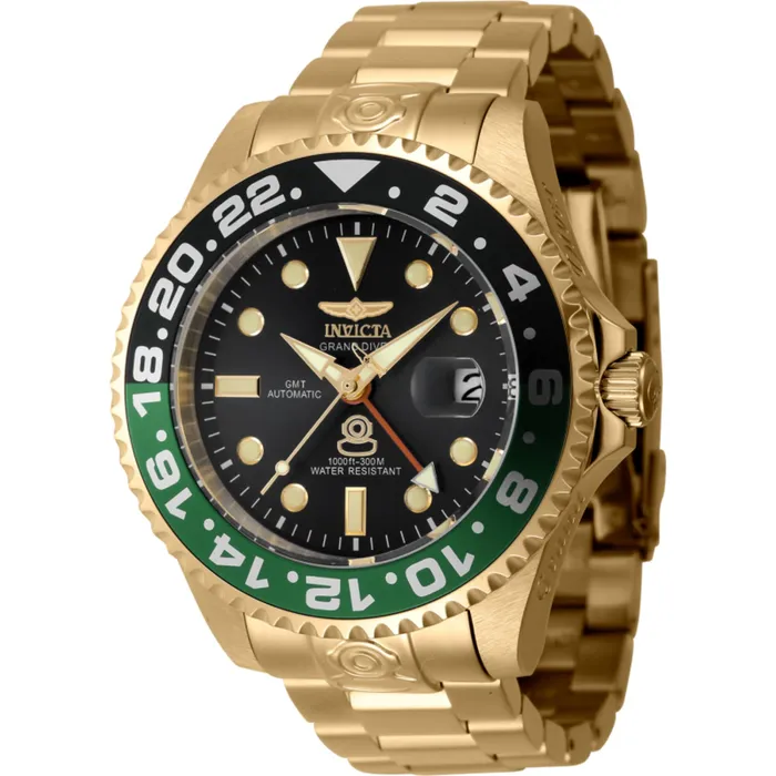 Invicta Bracelets Invicta Mens Watch Pro Diver Automatic Black Dial Yellow Gold Bracelet 45672 Invicta Bracelets Invicta Mens Watch Pro Diver Automatic Black Dial Yellow Gold Bracelet 45672