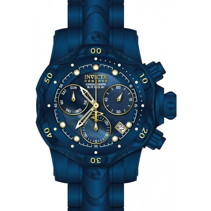 Invicta Bracelets Invicta Womens Chronograph Watch Reserve Venom Blue MOP Dial Bracelet 31602 Invicta Bracelets Invicta Womens Chronograph Watch Reserve Venom Blue MOP Dial Bracelet 31602