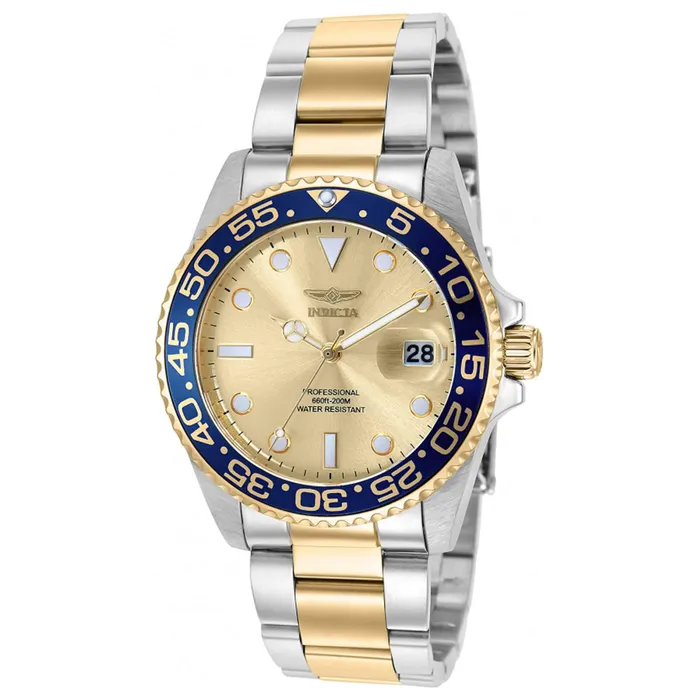 Invicta Bracelets Invicta Womens Quartz Watch Pro Diver Gold Tone Dial Two Tone Bracelet 36537 Invicta Bracelets Invicta Womens Quartz Watch Pro Diver Gold Tone Dial Two Tone Bracelet 36537