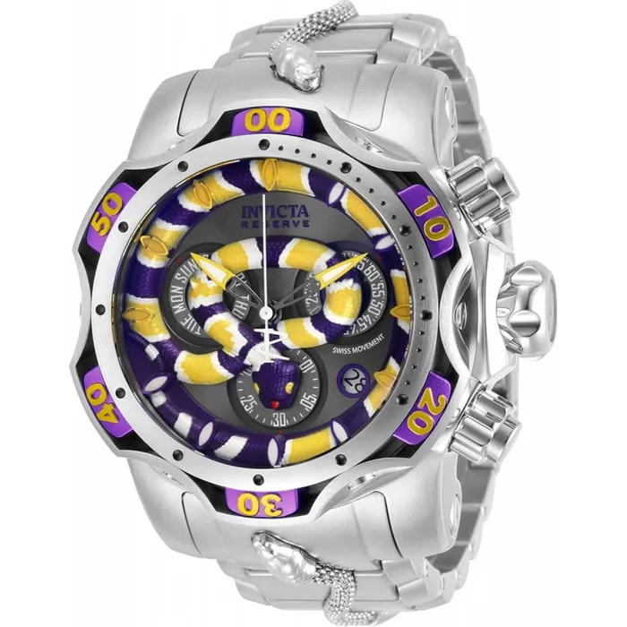 Invicta Mens Chronograph Watch Reserve Venom Stainless Steel Bracelet 32040 Invicta Bracelets Invicta Mens Chronograph Watch Reserve Venom Stainless Steel Bracelet 32040 Invicta Bracelets