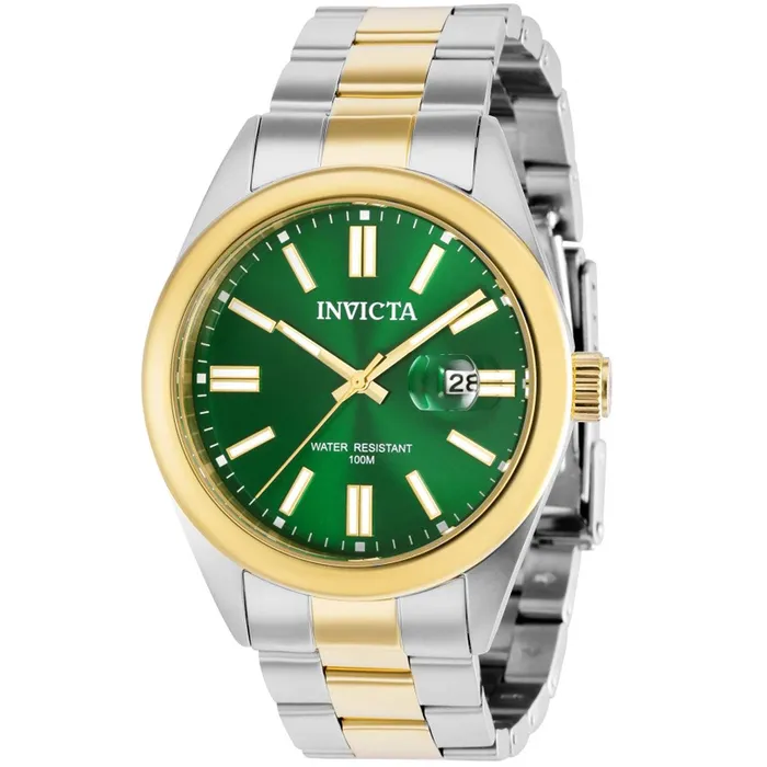 Invicta Mens Quartz Watch Pro Diver Date Green Dial Two Tone Steel Bracelet 38470 Invicta Bracelets Invicta Mens Quartz Watch Pro Diver Date Green Dial Two Tone Steel Bracelet 38470 Invicta Bracelets
