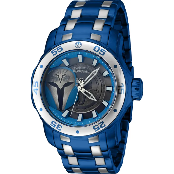 Invicta Mens Watch Star Wars Bo Katan Quartz Rotating Bezel Steel Bracelet 41378 Invicta Bracelets Invicta Mens Watch Star Wars Bo Katan Quartz Rotating Bezel Steel Bracelet 41378 Invicta Bracelets