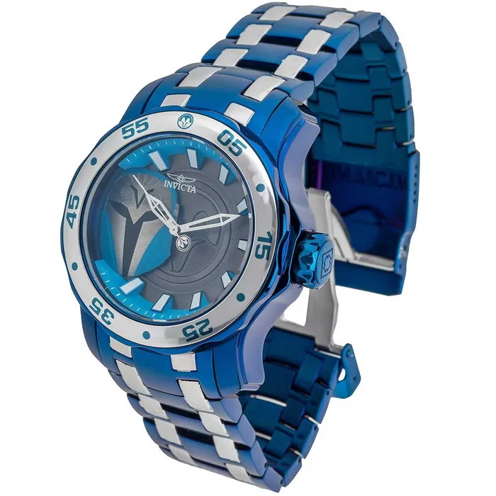 Invicta Mens Watch Star Wars Bo Katan Quartz Rotating Bezel Steel Bracelet 41378 Invicta Bracelets Invicta Mens Watch Star Wars Bo Katan Quartz Rotating Bezel Steel Bracelet 41378 Invicta Bracelets