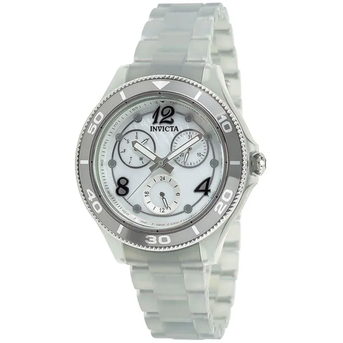 Invicta Womens Quartz Watch Anatomic Grey Case Plastic Bracelet 30368 Invicta Bracelets Invicta Womens Quartz Watch Anatomic Grey Case Plastic Bracelet 30368 Invicta Bracelets