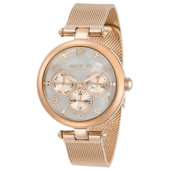 Invicta Womens Quartz Watch Angel White Dial Rose Gold Tone Bracelet 31528 Invicta Bracelets Invicta Womens Quartz Watch Angel White Dial Rose Gold Tone Bracelet 31528 Invicta Bracelets