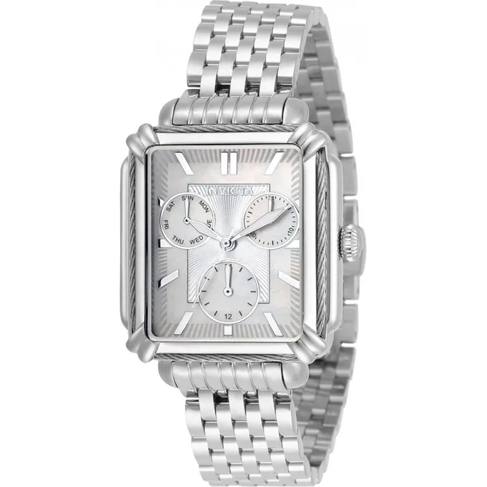 Invicta Womens Quartz Watch Wildflower White MOP Dial Silver Bracelet 30855 Invicta Bracelets Invicta Womens Quartz Watch Wildflower White MOP Dial Silver Bracelet 30855 Invicta Bracelets