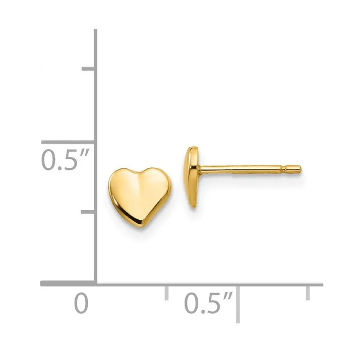 Jewelry Earrings 14K Heart Earrings Jewelry Earrings 14K Heart Earrings