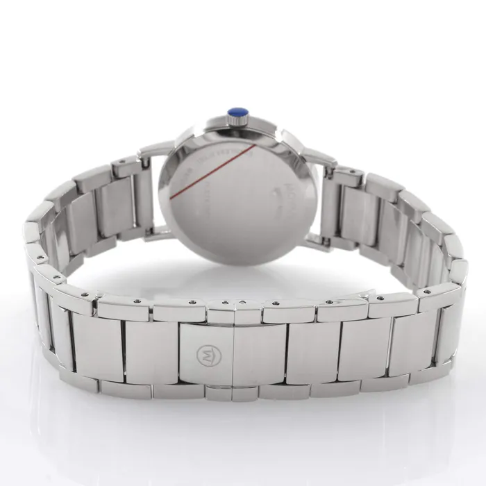 Movado Bracelets Movado Unisex Watch Quartz Black Museum Dial Silver Tone Bracelet 0607234 Movado Bracelets Movado Unisex Watch Quartz Black Museum Dial Silver Tone Bracelet 0607234