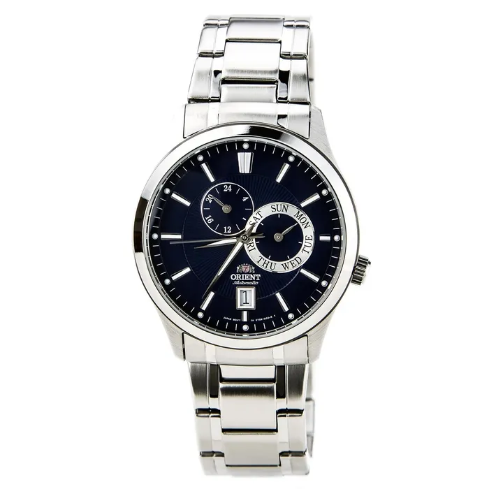 Orient Orient ET0K002D Mens Cosmos Stainless Steel Bracelet Blue Dial Automatic Watch Bracelets Orient Orient ET0K002D Mens Cosmos Stainless Steel Bracelet Blue Dial Automatic Watch Bracelets