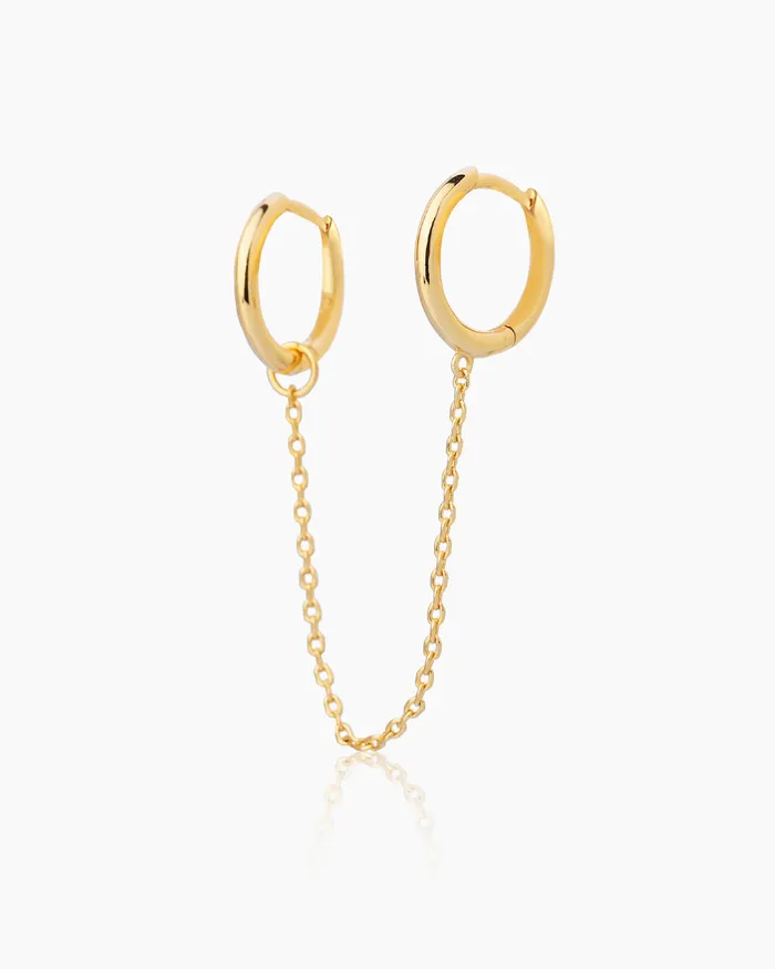 Penny Pairs PreStyled Sets Addison Gold Huggie