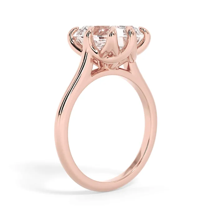 Rings deBebians 8 Prong Solitaire Engagement Ring Setting