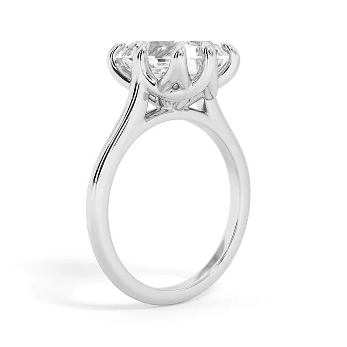 Rings deBebians 8 Prong Solitaire Engagement Ring Setting