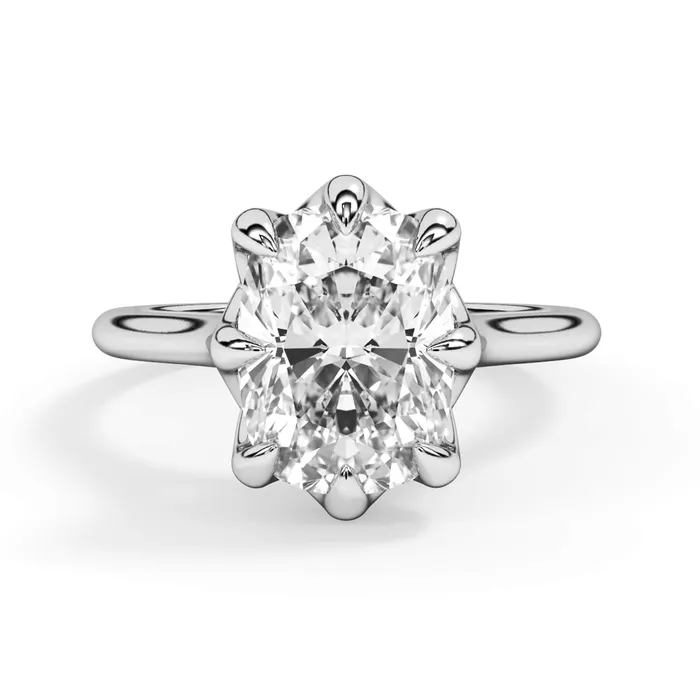 Rings deBebians 8 Prong Solitaire Engagement Ring Setting