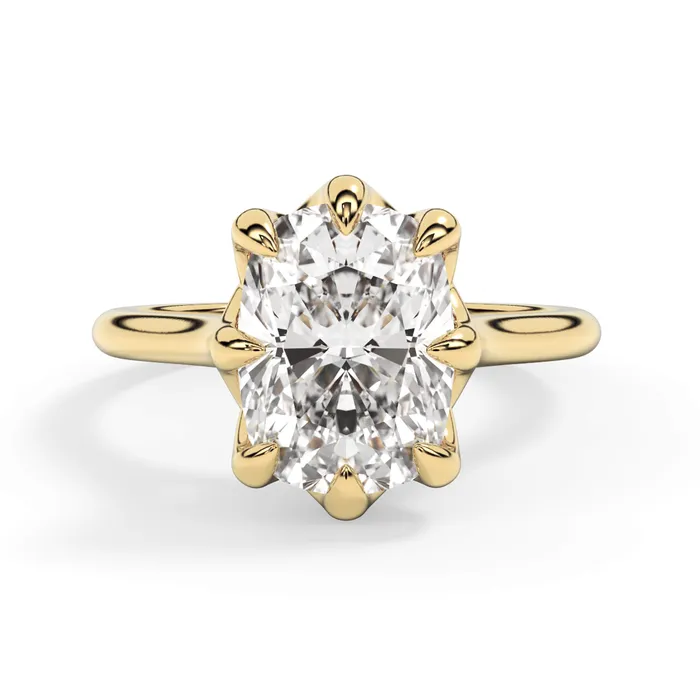 Rings deBebians 8 Prong Solitaire Engagement Ring Setting