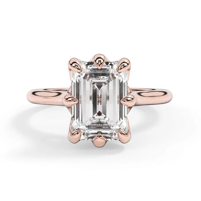 Rings deBebians 8 Prong Solitaire Engagement Ring Setting