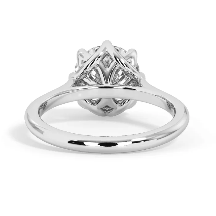 Rings deBebians 8 Prong Solitaire Engagement Ring Setting