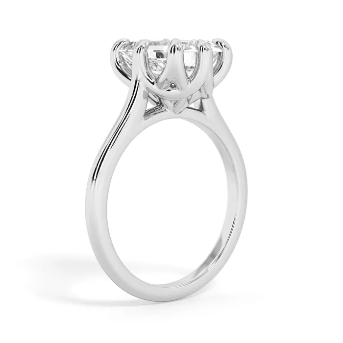 Rings deBebians 8 Prong Solitaire Engagement Ring Setting