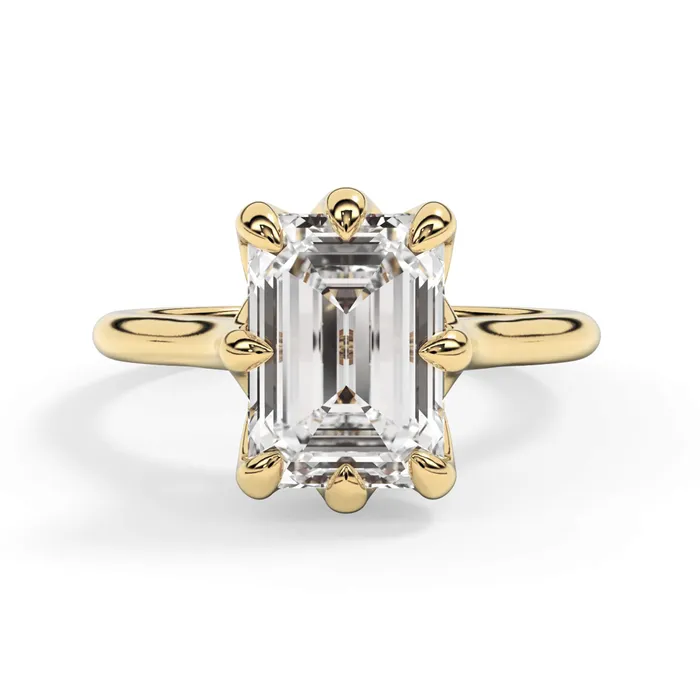 Rings deBebians 8 Prong Solitaire Engagement Ring Setting