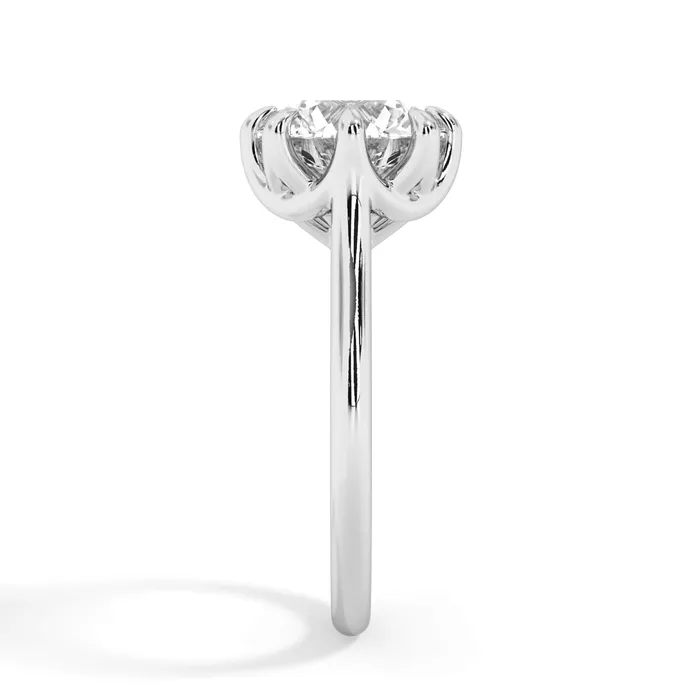 Rings deBebians 8 Prong Solitaire Engagement Ring Setting