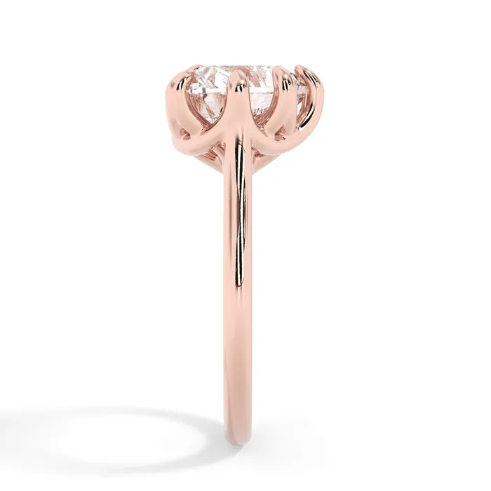 Rings deBebians 8 Prong Solitaire Engagement Ring Setting