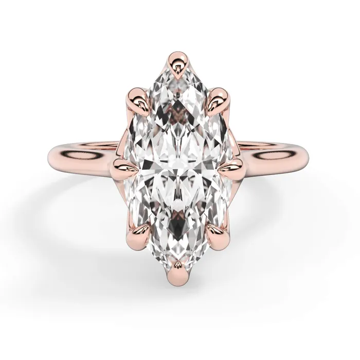 Rings deBebians 8 Prong Solitaire Engagement Ring Setting