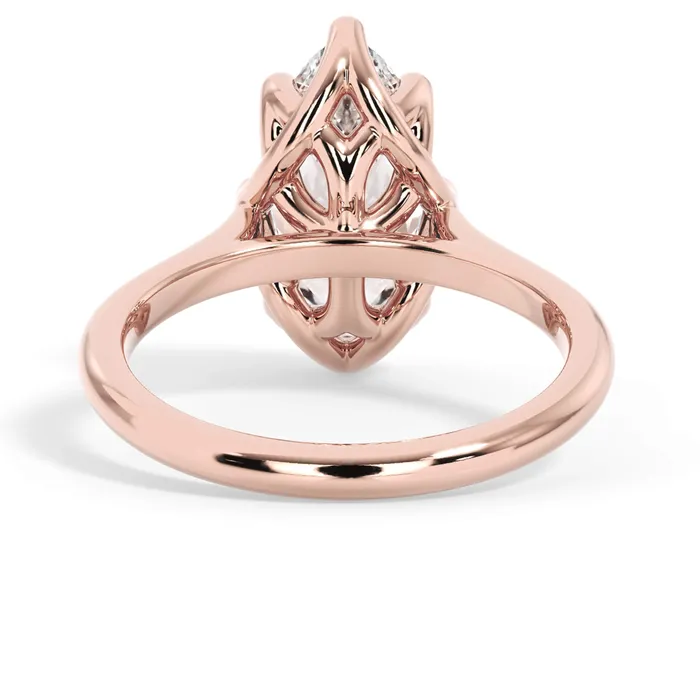 Rings deBebians 8 Prong Solitaire Engagement Ring Setting