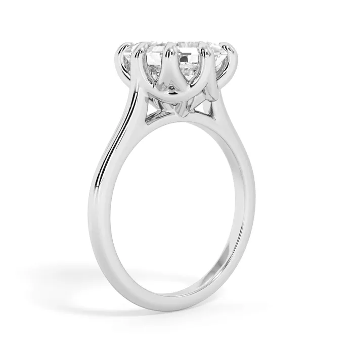 Rings deBebians 8 Prong Solitaire Engagement Ring Setting