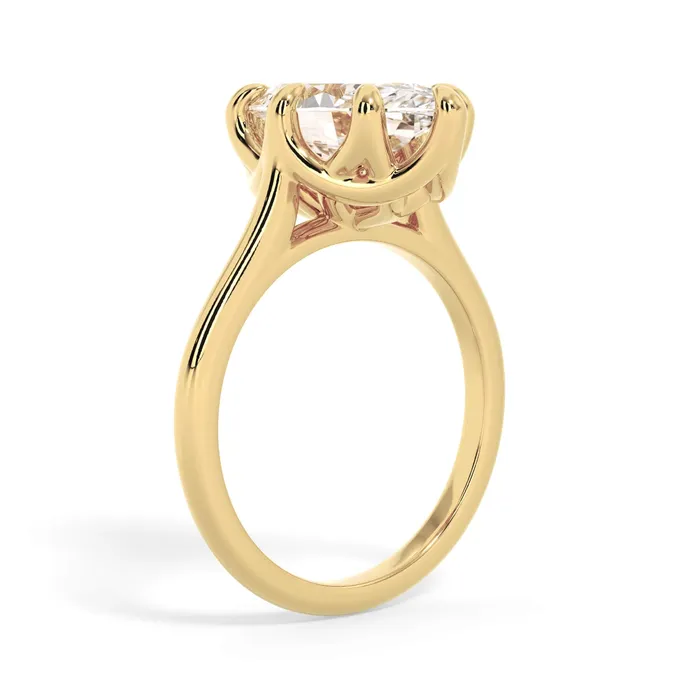 Rings deBebians 8 Prong Solitaire Engagement Ring Setting