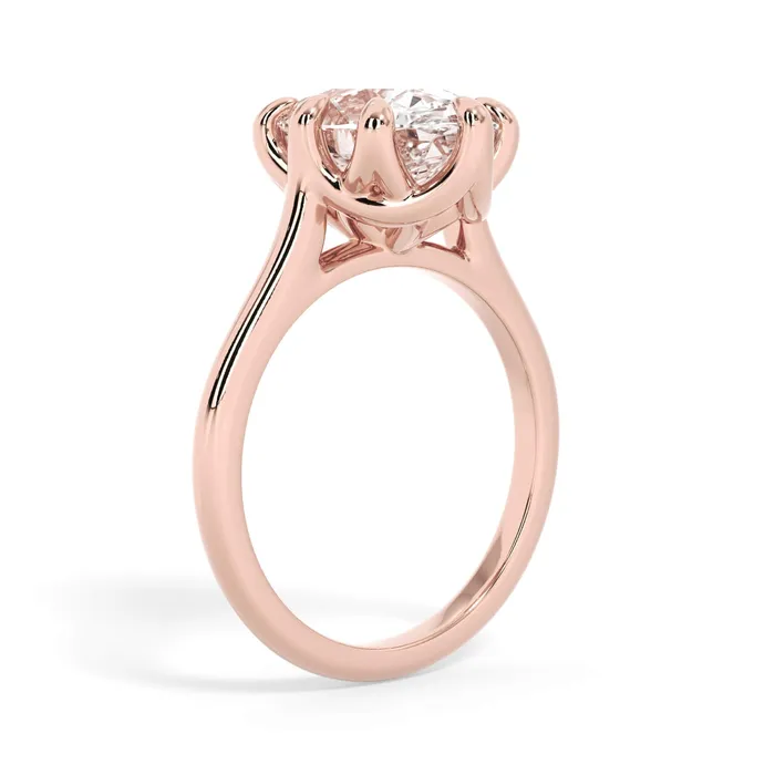 Rings deBebians 8 Prong Solitaire Engagement Ring Setting