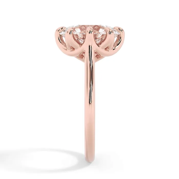 Rings deBebians 8 Prong Solitaire Engagement Ring Setting