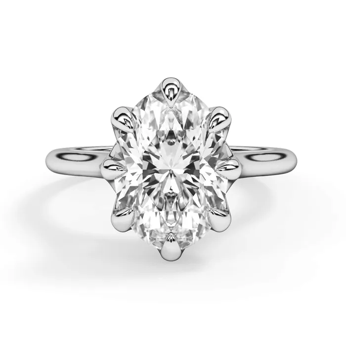 Rings deBebians 8 Prong Solitaire Engagement Ring Setting