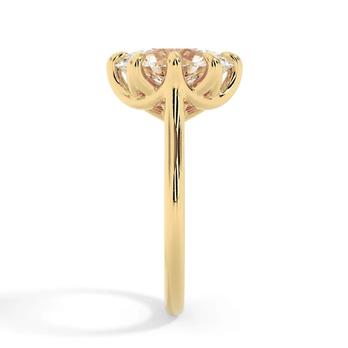 Rings deBebians 8 Prong Solitaire Engagement Ring Setting