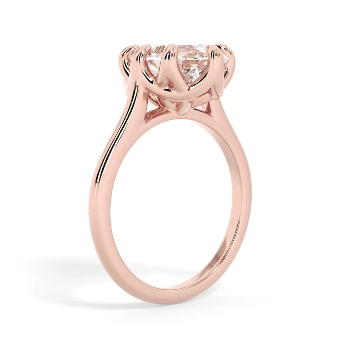 Rings deBebians 8 Prong Solitaire Engagement Ring Setting