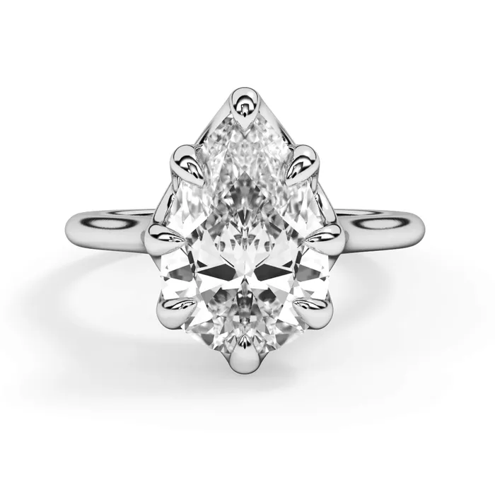 Rings deBebians 8 Prong Solitaire Engagement Ring Setting