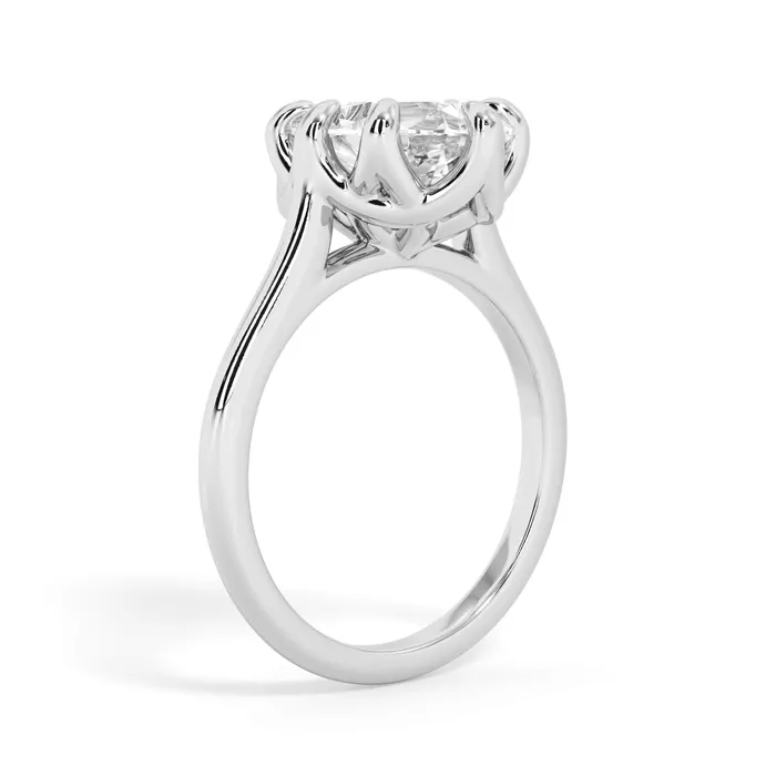 Rings deBebians 8 Prong Solitaire Engagement Ring Setting