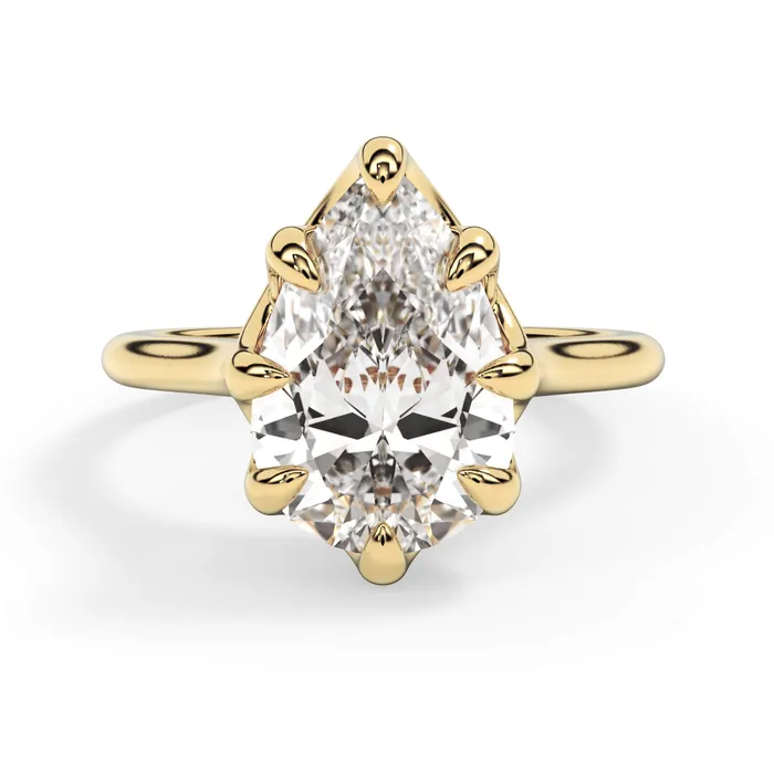 Rings deBebians 8 Prong Solitaire Engagement Ring Setting