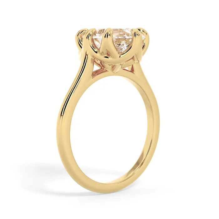 Rings deBebians 8 Prong Solitaire Engagement Ring Setting